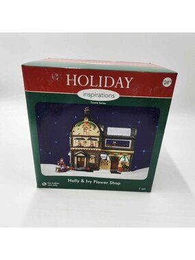 Holiday Inspirations Towne Series Holly & Ivy Flower Shop